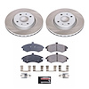 SC1118 Semi-Coated Rotor & Low-Dust Ceramic Brake Pad Kit - image 1