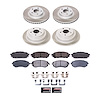 SC1127 Semi-Coated Rotor & Low-Dust Ceramic Brake Pad Kit - image 1
