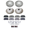 SC1139 Semi-Coated Rotor & Low-Dust Ceramic Brake Pad Kit - image 1