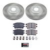SC1146 Semi-Coated Rotor & Low-Dust Ceramic Brake Pad Kit - image 1