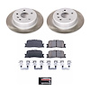 SC1148 Semi-Coated Rotor & Low-Dust Ceramic Brake Pad Kit - image 1