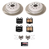 SC1149 Semi-Coated Rotor & Low-Dust Ceramic Brake Pad Kit - image 1