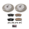 SC1168 Semi-Coated Rotor & Low-Dust Ceramic Brake Pad Kit - image 1