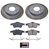 SC123 Semi-Coated Rotor & Low-Dust Ceramic Brake Pad Kit - image 1