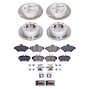 SC1300 Semi-Coated Rotor & Low-Dust Ceramic Brake Pad Kit - image 1
