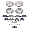 SC1302 Semi-Coated Rotor & Low-Dust Ceramic Brake Pad Kit - image 1