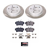 SC1303 Semi-Coated Rotor & Low-Dust Ceramic Brake Pad Kit - image 1