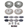 SC1320 Semi-Coated Rotor & Low-Dust Ceramic Brake Pad Kit - image 1