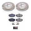 SC1327 Semi-Coated Rotor & Low-Dust Ceramic Brake Pad Kit - image 1