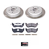 SC1331 Semi-Coated Rotor & Low-Dust Ceramic Brake Pad Kit - image 1