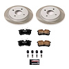 SC1363 Semi-Coated Rotor & Low-Dust Ceramic Brake Pad Kit - image 1