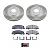 SC1437 Semi-Coated Rotor & Low-Dust Ceramic Brake Pad Kit - image 1
