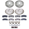 SC1438 Semi-Coated Rotor & Low-Dust Ceramic Brake Pad Kit - image 1