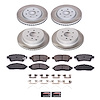SC144 Semi-Coated Rotor & Low-Dust Ceramic Brake Pad Kit - image 1