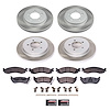 SC1443 Semi-Coated Rotor & Low-Dust Ceramic Brake Pad Kit - image 1