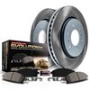 SC150 Semi-Coated Rotor & Low-Dust Ceramic Brake Pad Kit - image 2