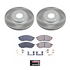 SC152 Semi-Coated Rotor & Low-Dust Ceramic Brake Pad Kit - image 1