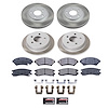SC1544 Semi-Coated Rotor & Low-Dust Ceramic Brake Pad Kit - image 1
