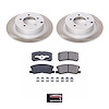 SC1630 Semi-Coated Rotor & Low-Dust Ceramic Brake Pad Kit - image 1
