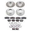 SC1715 Semi-Coated Rotor & Low-Dust Ceramic Brake Pad Kit - image 1