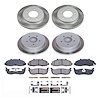 SC1867 Semi-Coated Rotor & Low-Dust Ceramic Brake Pad Kit - image 1