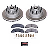 SC1893 Semi-Coated Rotor & Low-Dust Ceramic Brake Pad Kit - image 1