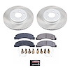 SC1905 Semi-Coated Rotor & Low-Dust Ceramic Brake Pad Kit - image 1
