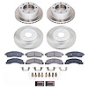 SC1906 Semi-Coated Rotor & Low-Dust Ceramic Brake Pad Kit - image 1