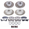 SC1924 Semi-Coated Rotor & Low-Dust Ceramic Brake Pad Kit - image 1