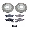 SC1933 Semi-Coated Rotor & Low-Dust Ceramic Brake Pad Kit - image 1