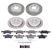 SC1934 Semi-Coated Rotor & Low-Dust Ceramic Brake Pad Kit - image 1