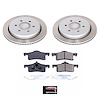 SC1935 Semi-Coated Rotor & Low-Dust Ceramic Brake Pad Kit - image 1