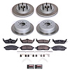 SC1940 Semi-Coated Rotor & Low-Dust Ceramic Brake Pad Kit - image 1