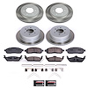 SC1944 Semi-Coated Rotor & Low-Dust Ceramic Brake Pad Kit - image 1
