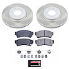 SC199 Semi-Coated Rotor & Low-Dust Ceramic Brake Pad Kit - image 1