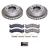 SC2020 Semi-Coated Rotor & Low-Dust Ceramic Brake Pad Kit - image 1