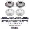 SC2025 Semi-Coated Rotor & Low-Dust Ceramic Brake Pad Kit - image 1