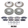 SC2060 Semi-Coated Rotor & Low-Dust Ceramic Brake Pad Kit - image 1