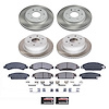 SC2068 Semi-Coated Rotor & Low-Dust Ceramic Brake Pad Kit - image 1