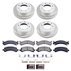 SC2072 Semi-Coated Rotor & Low-Dust Ceramic Brake Pad Kit - image 1