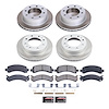 SC2074 Semi-Coated Rotor & Low-Dust Ceramic Brake Pad Kit - image 1