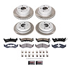 SC2121 Semi-Coated Rotor & Low-Dust Ceramic Brake Pad Kit - image 1