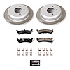 SC2131 Semi-Coated Rotor & Low-Dust Ceramic Brake Pad Kit - image 1