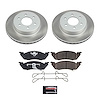 SC2137 Semi-Coated Rotor & Low-Dust Ceramic Brake Pad Kit - image 1