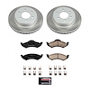 SC2139 Semi-Coated Rotor & Low-Dust Ceramic Brake Pad Kit - image 1
