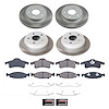SC2148 Semi-Coated Rotor & Low-Dust Ceramic Brake Pad Kit - image 1