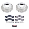 SC2156 Semi-Coated Rotor & Low-Dust Ceramic Brake Pad Kit - image 1