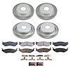 SC2168 Semi-Coated Rotor & Low-Dust Ceramic Brake Pad Kit - image 1