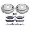 SC2172 Semi-Coated Rotor & Low-Dust Ceramic Brake Pad Kit - image 1