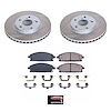 SC2290 Semi-Coated Rotor & Low-Dust Ceramic Brake Pad Kit - image 1